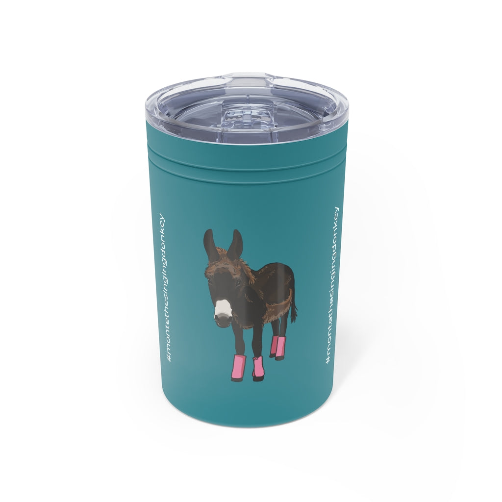 Monte the Singing Donkey Vacuum Insulated Tumbler, 11oz