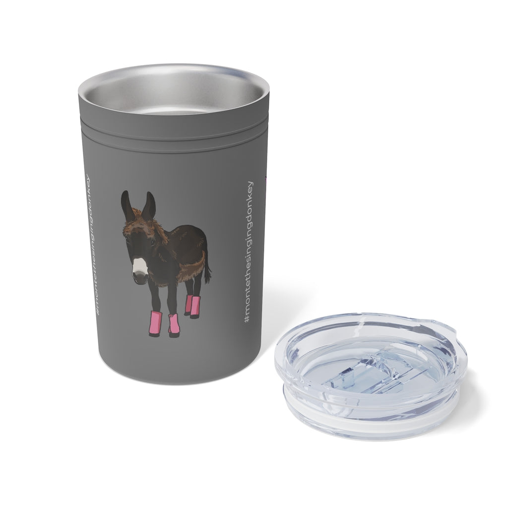 Monte the Singing Donkey Vacuum Insulated Tumbler, 11oz
