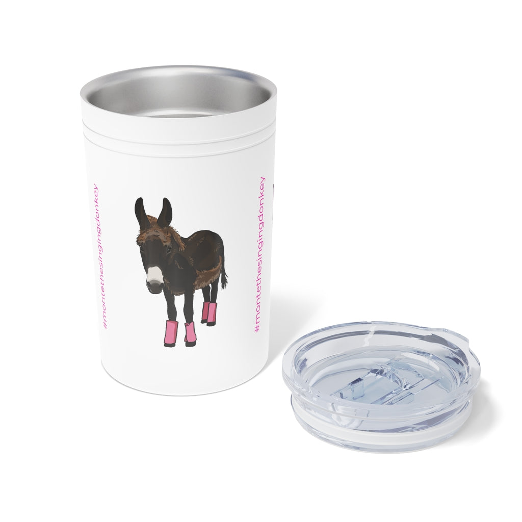 Monte the Singing Donkey Vacuum Insulated Tumbler, 11oz