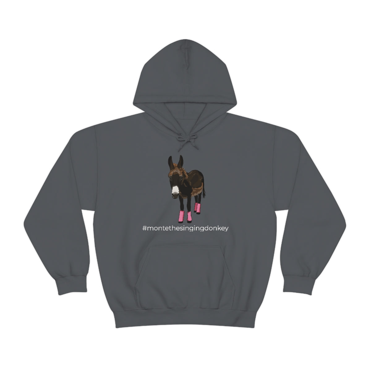 Monte the Singing Donkey Summer Cut Unisex Heavy Blend™ Hooded Sweatshirt (S-5XL)