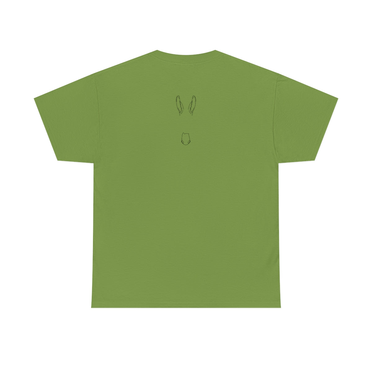 Monte the Singing Donkey Unisex Braying Silhouette Heavy Cotton Tee (S-5X)