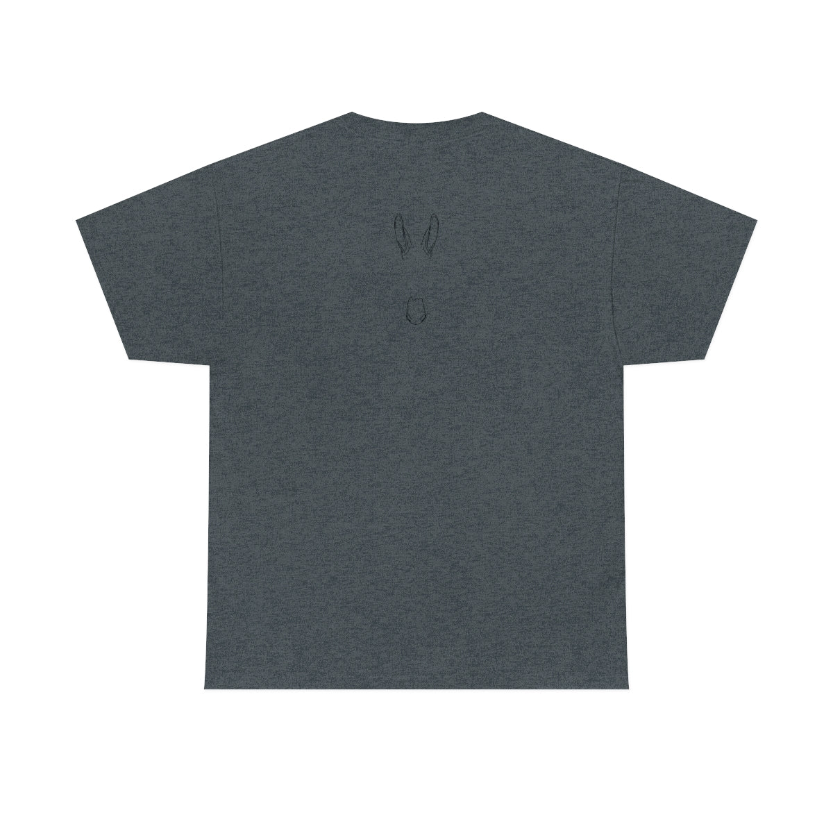 Monte the Singing Donkey Unisex Braying Silhouette Heavy Cotton Tee (S-5X)