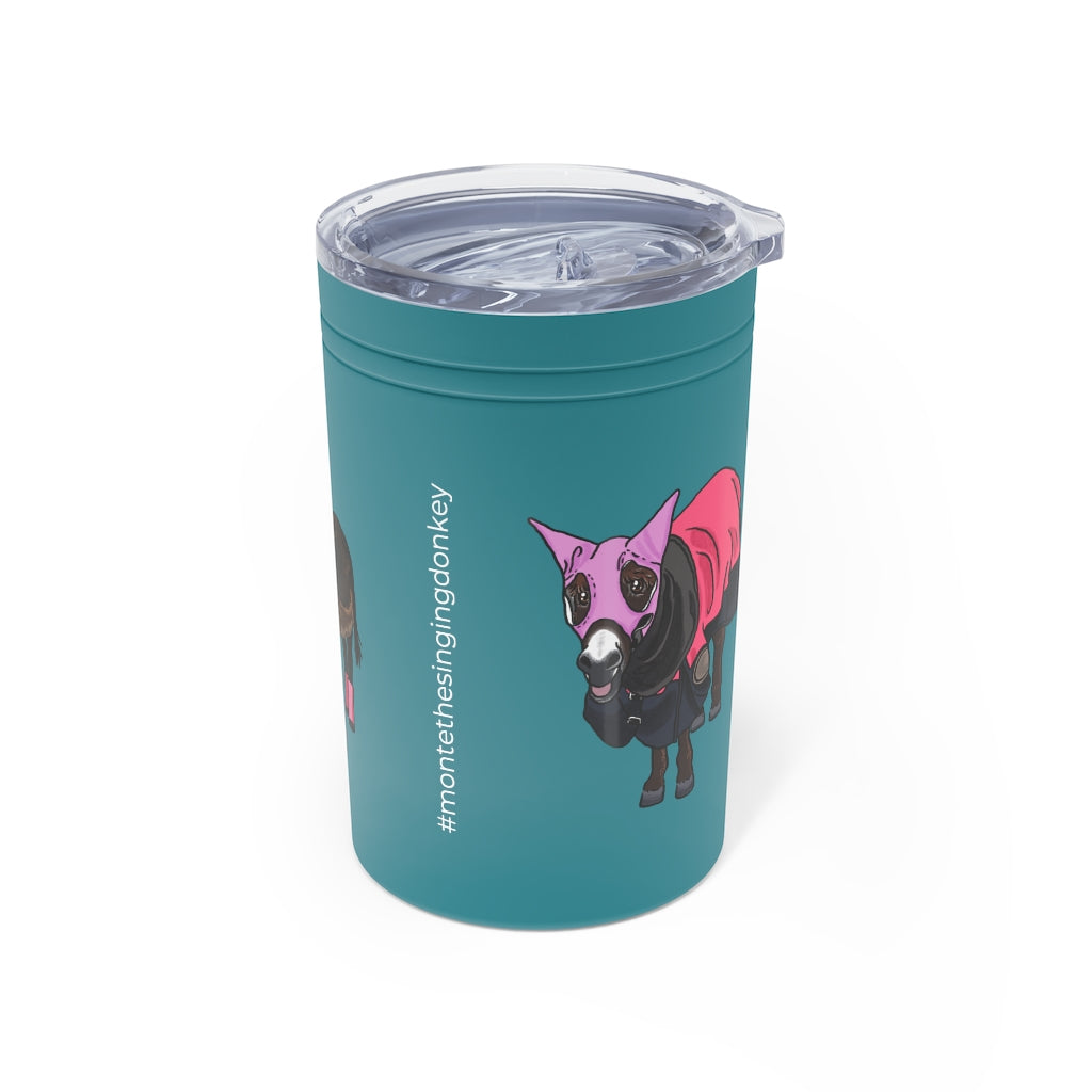 Monte the Singing Donkey Vacuum Insulated Tumbler, 11oz