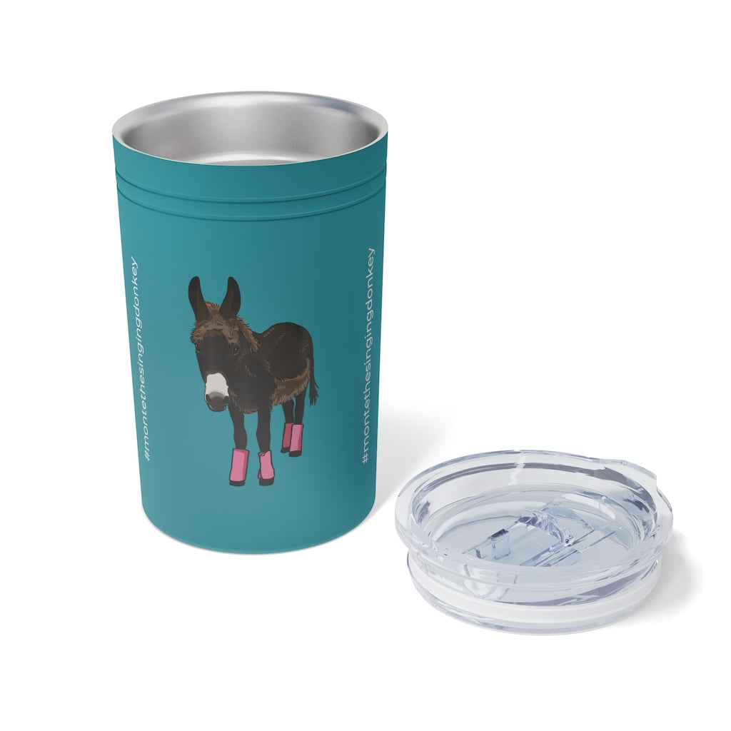 Monte the Singing Donkey Vacuum Insulated Tumbler, 11oz
