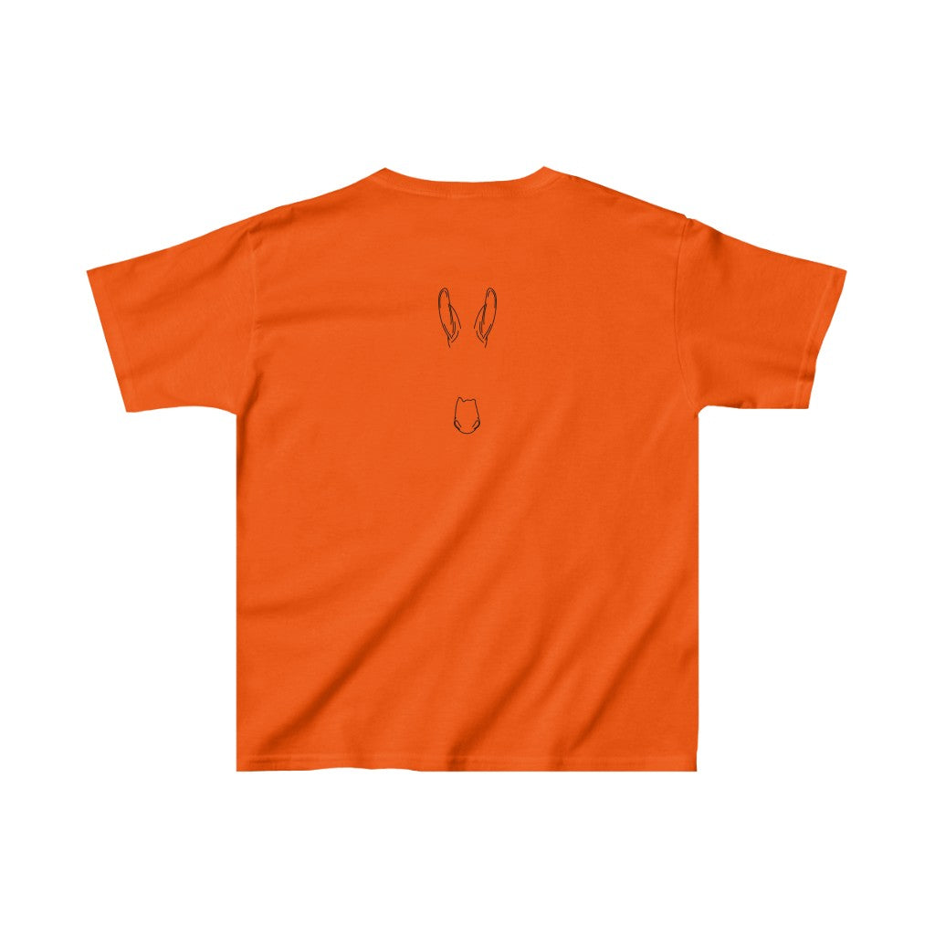 Monte the Singing Donkey Braying Silhouette Kids Heavy Cotton™ Tee (XS - XL)