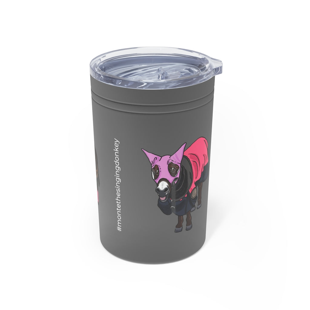 Monte the Singing Donkey Vacuum Insulated Tumbler, 11oz