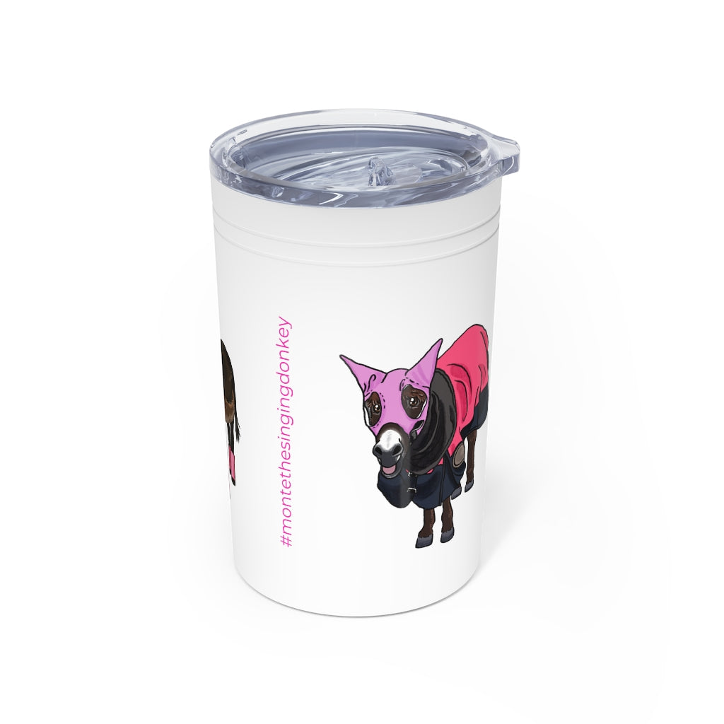 Monte the Singing Donkey Vacuum Insulated Tumbler, 11oz