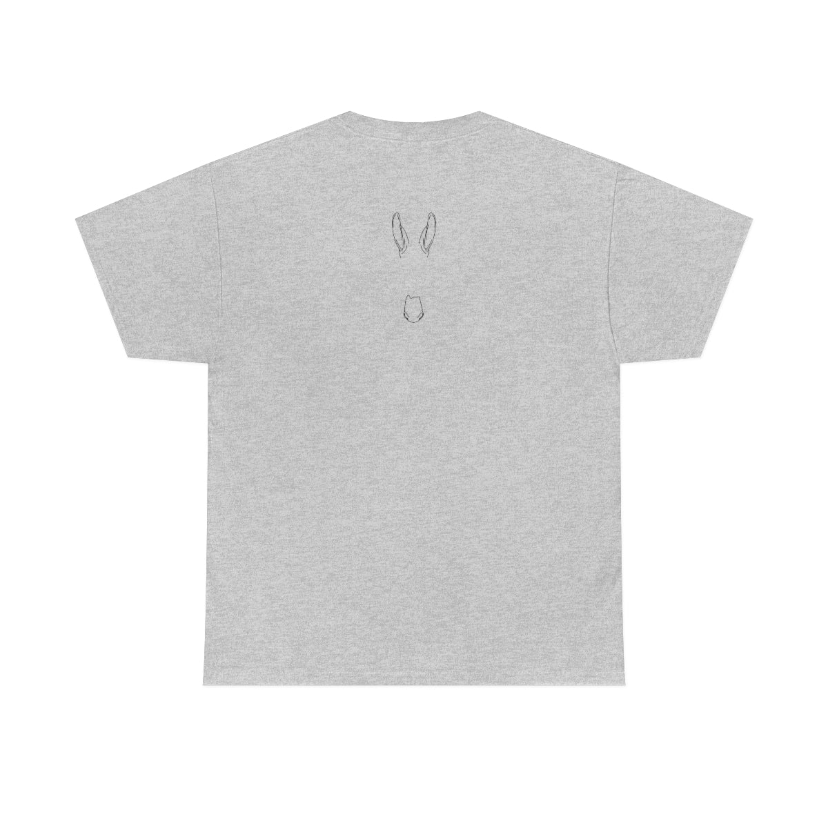 Monte the Singing Donkey Unisex Braying Silhouette Heavy Cotton Tee (S-5X)
