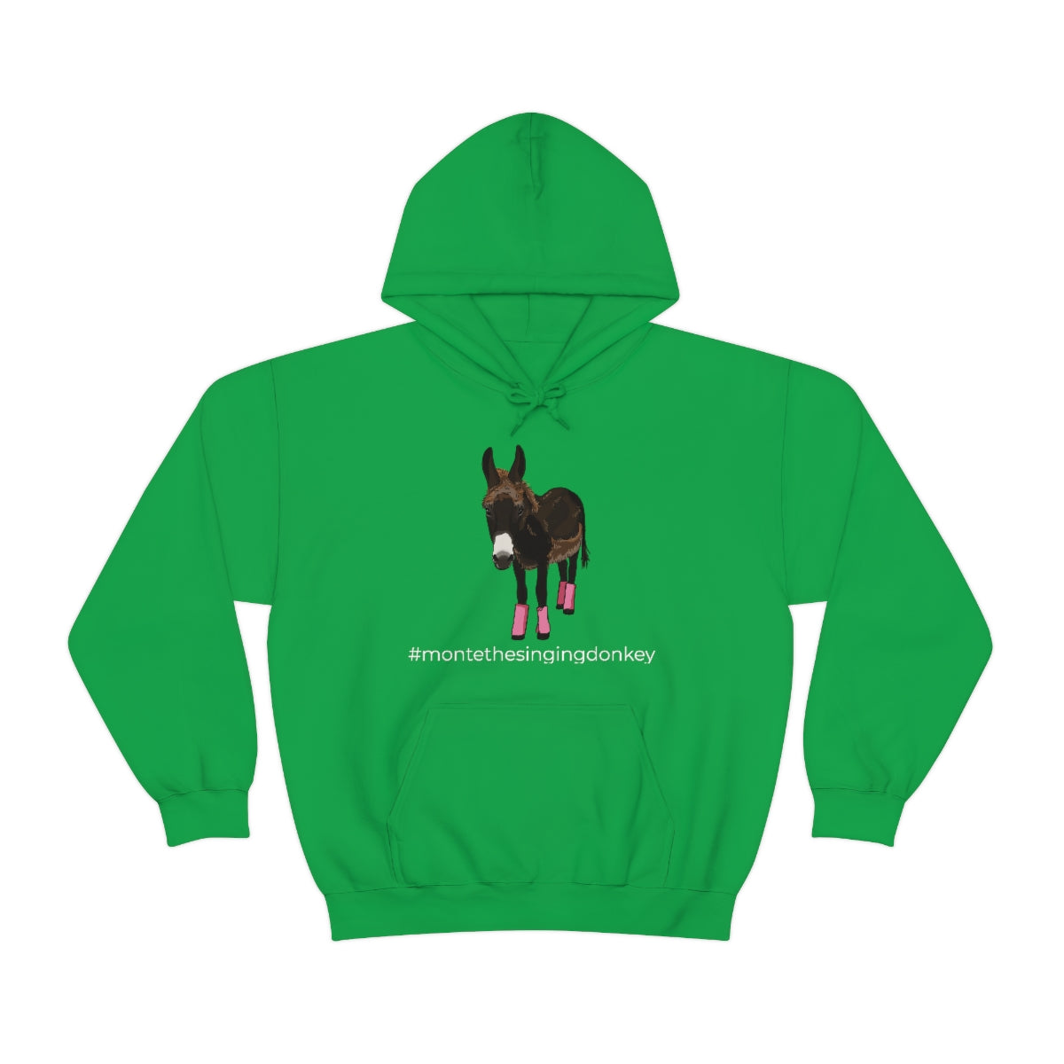 Monte the Singing Donkey Summer Cut Unisex Heavy Blend™ Hooded Sweatshirt (S-5XL)