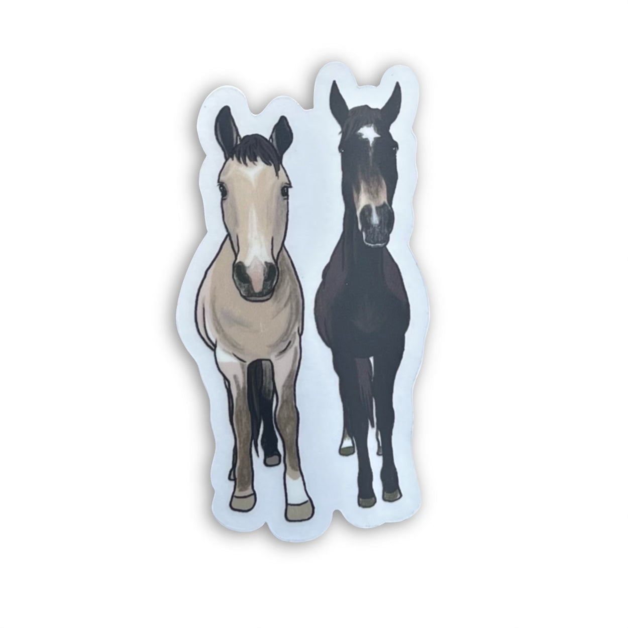 Brudders Ace and Jack Diecut Sticker